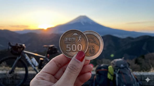 今年換你站上去：用運動幣啟動富士山登頂與自行車挑戰的準備