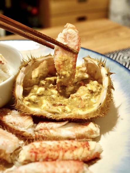 北海道破冰船美食團 — 道東流冰季毛蟹料理